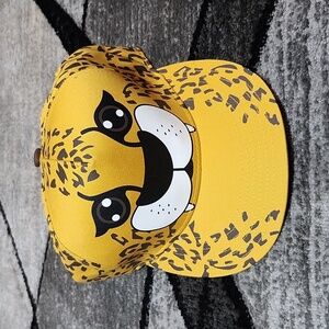 PUGS CHEETAH FACE ADJUSTABLE SNAP-BACK UNISEX CAP HAT